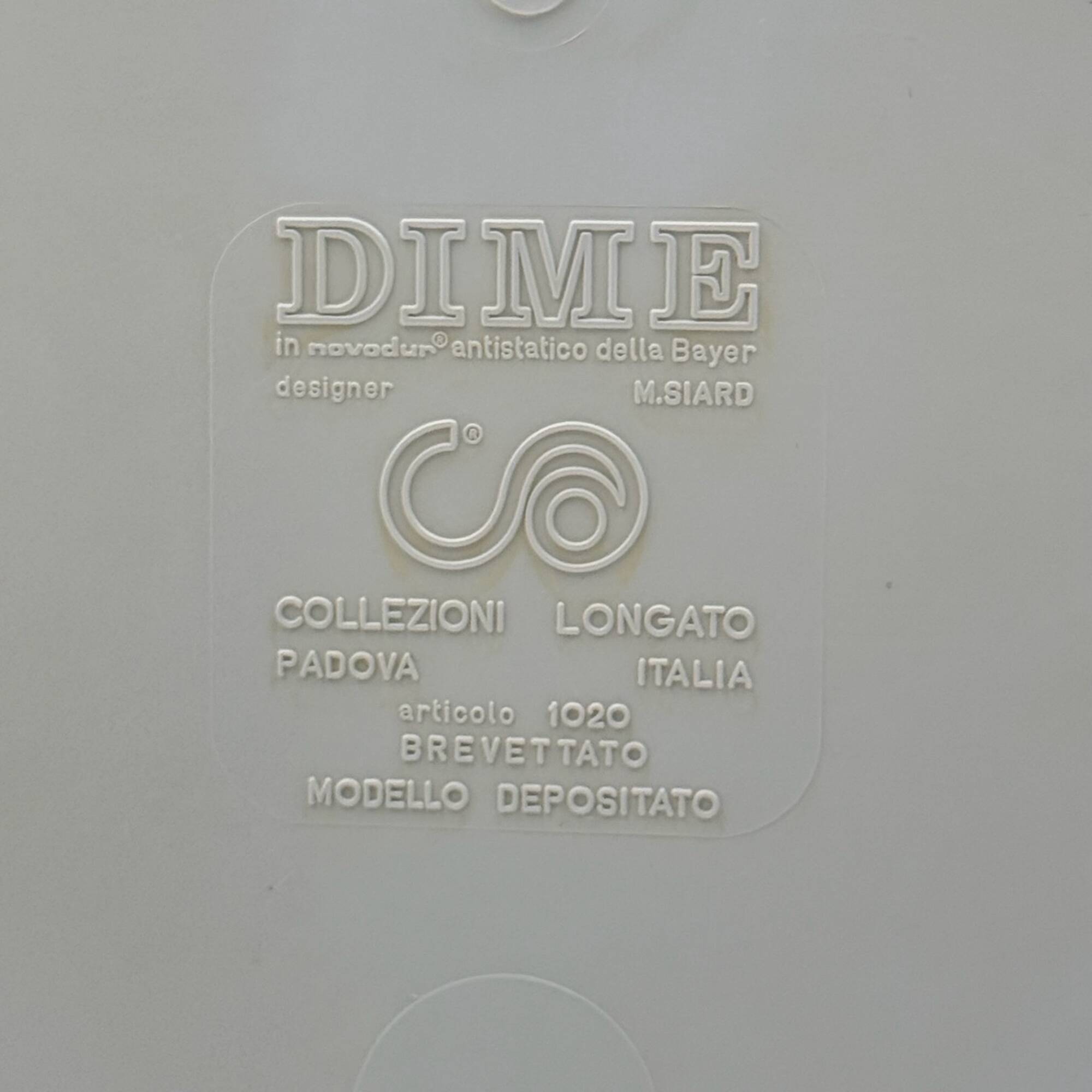 Cubes de rangement DIME design Marcello Siard Italie années 70