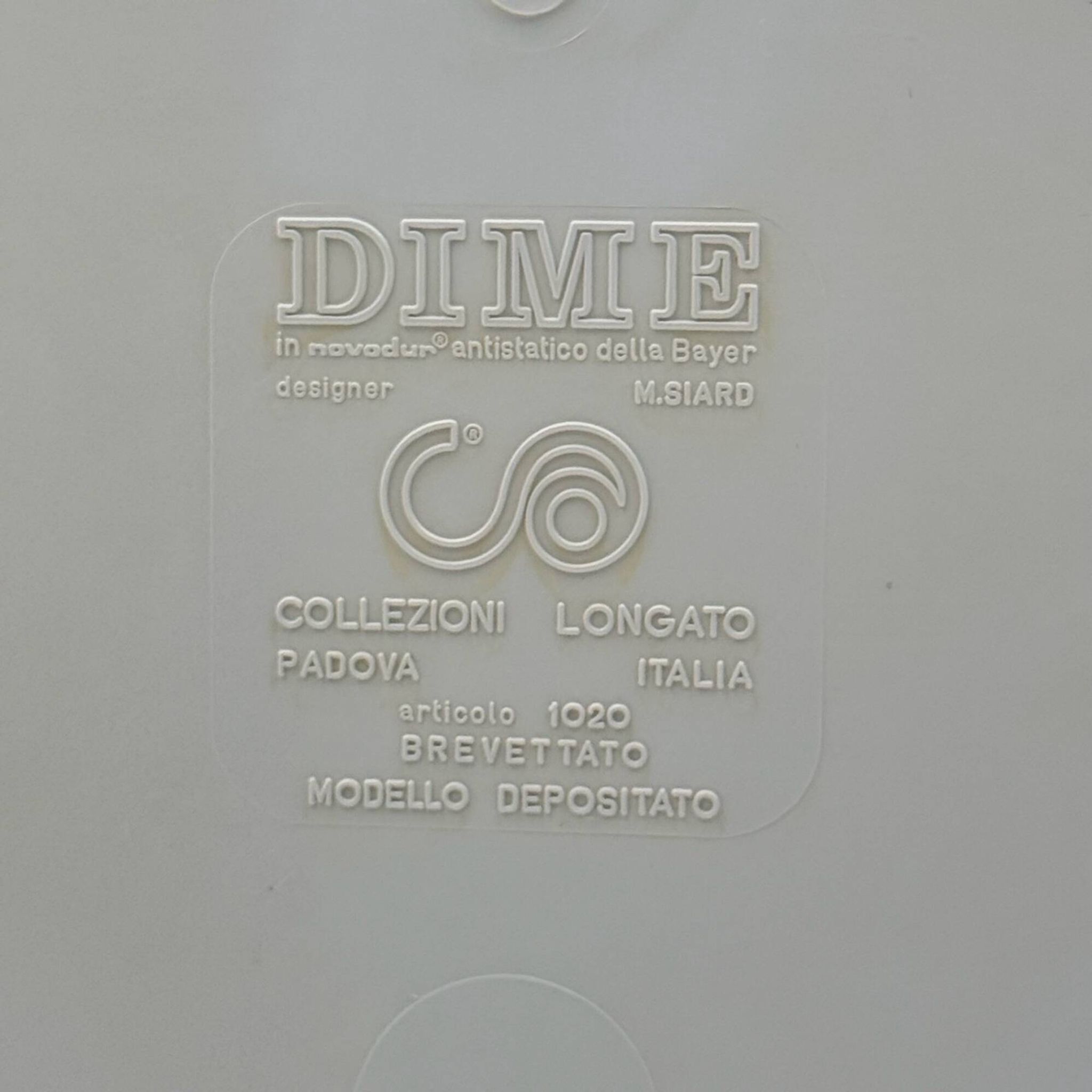 Cubes de rangement DIME design Marcello Siard Italie années 70