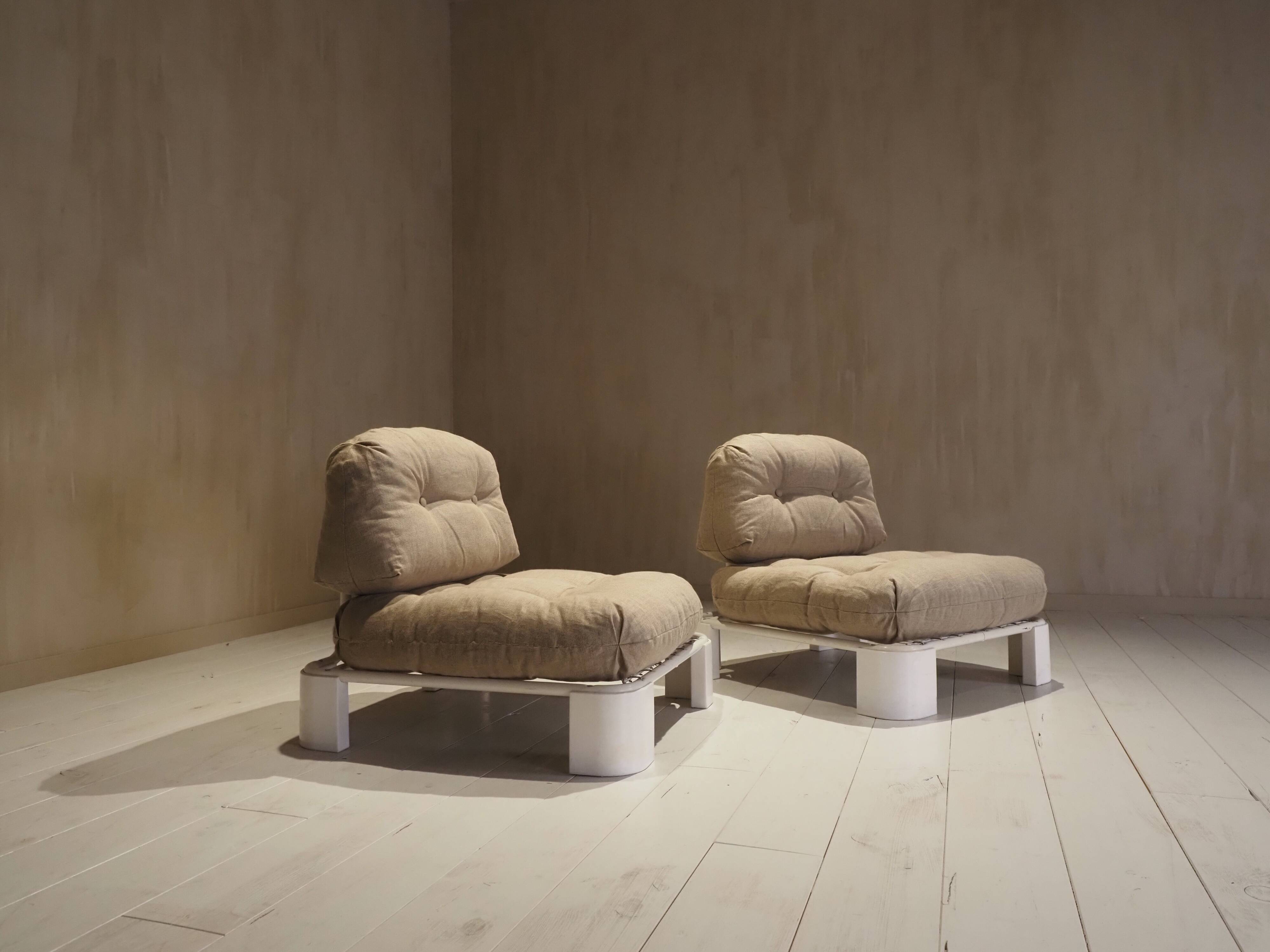 Pair of lounge chairs 'Klacken' by Carl-Henrik Spak