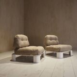 Pair of lounge chairs 'Klacken' by Carl-Henrik Spak