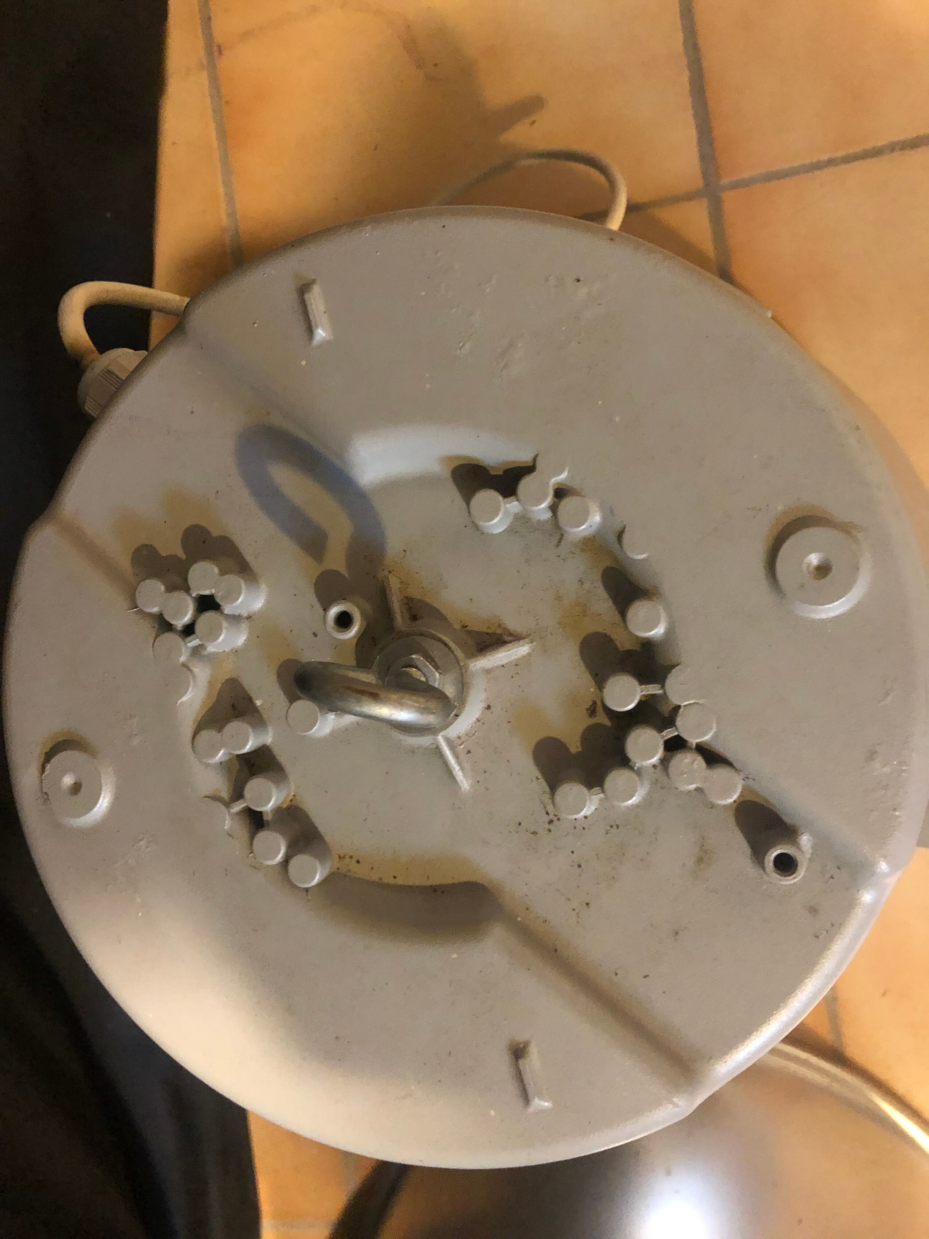 Industrial lamps 70s