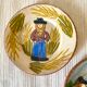 Decorative terracotta plates, Brittany