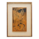 Giovanni Battista de Salvo, Composition, Ink on Masonite, 1950s, framed