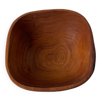 Selency x Monoprix Croisé Laroche wooden salad bowl