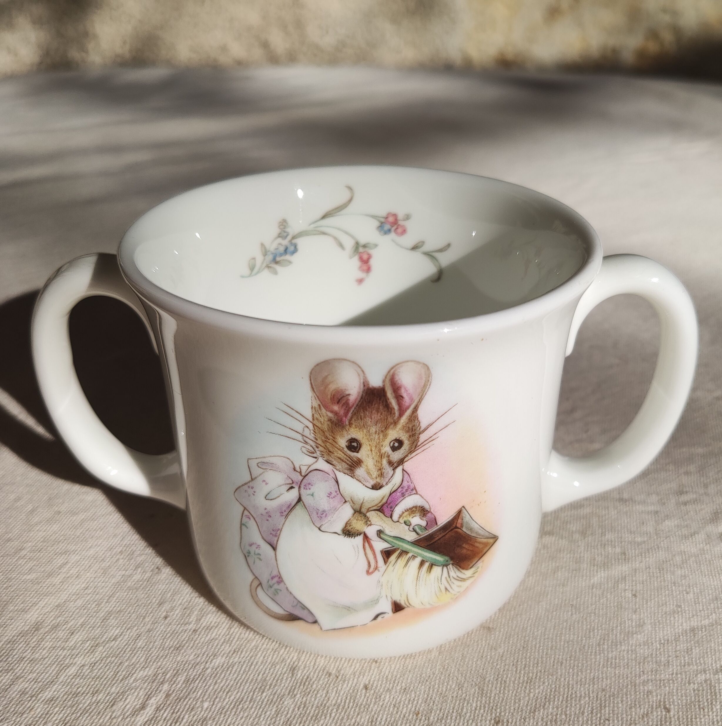 Royal Albert porcelain ear mug - Béatrix Potter