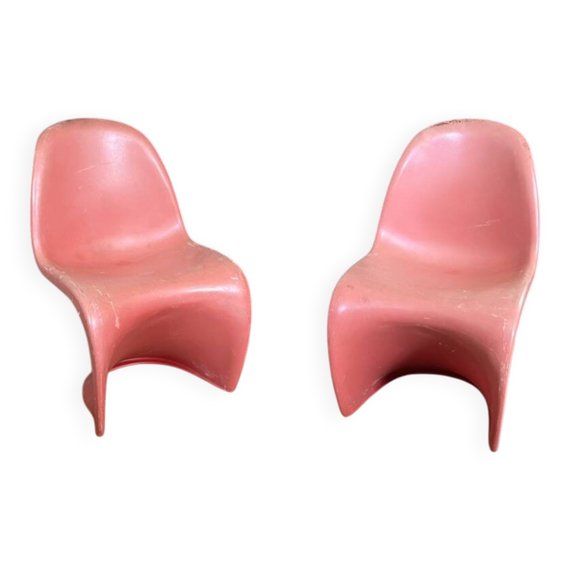Paire de chaises enfant de Verner Panton