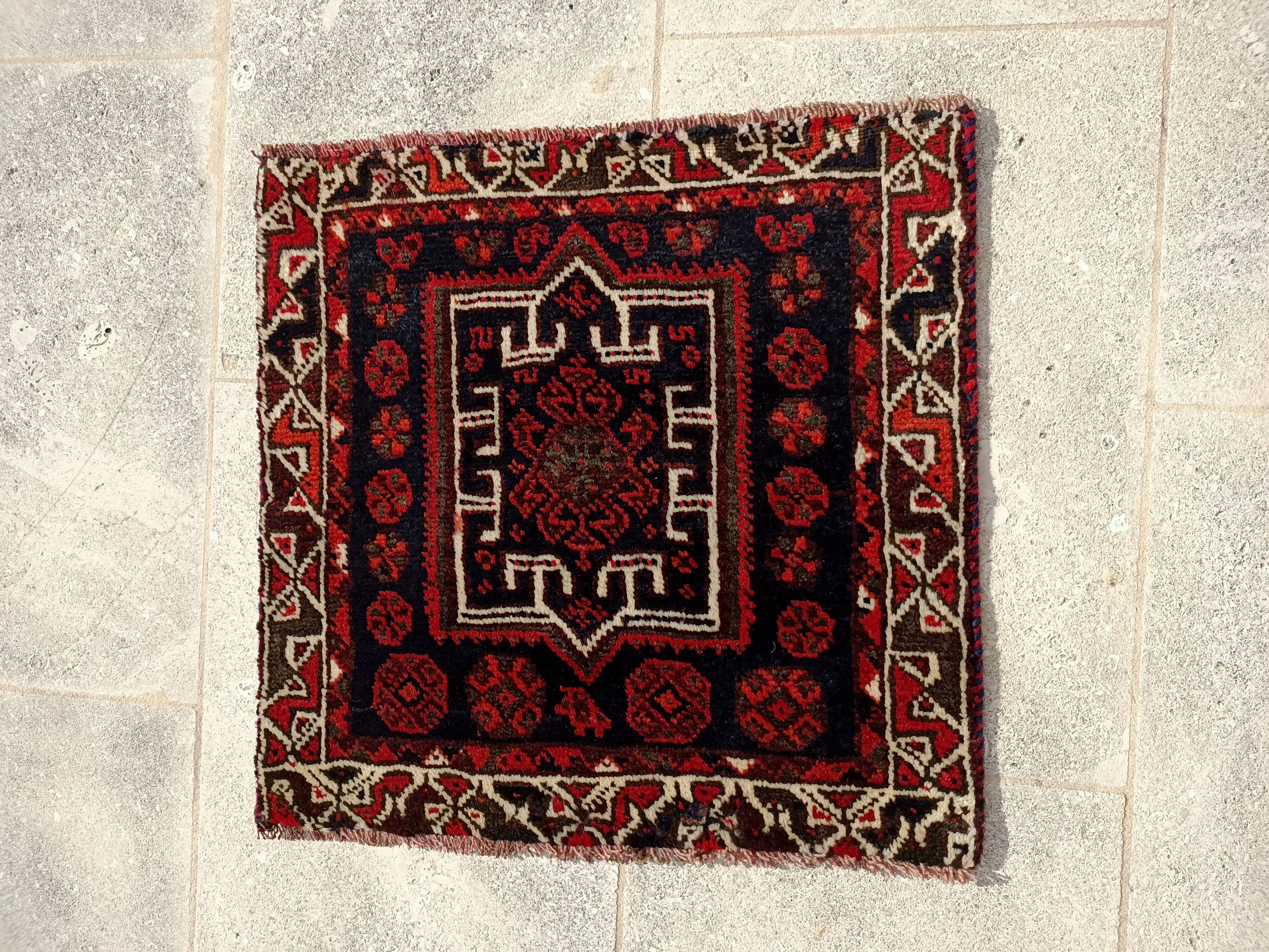 Gabbeh carpet 61x62 Shiraz