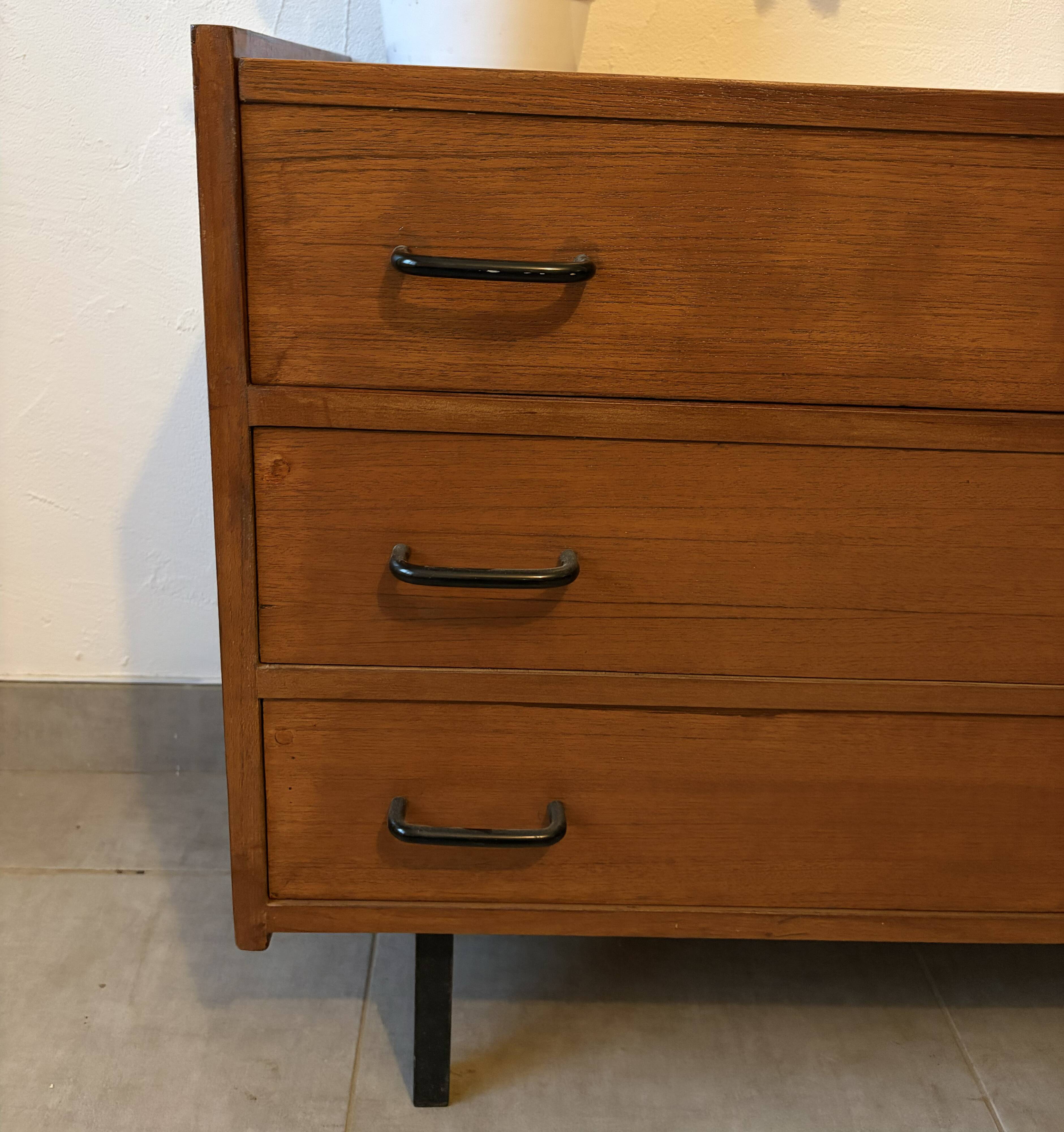 Scandinavian teak dresser/vanity from the 1960s.