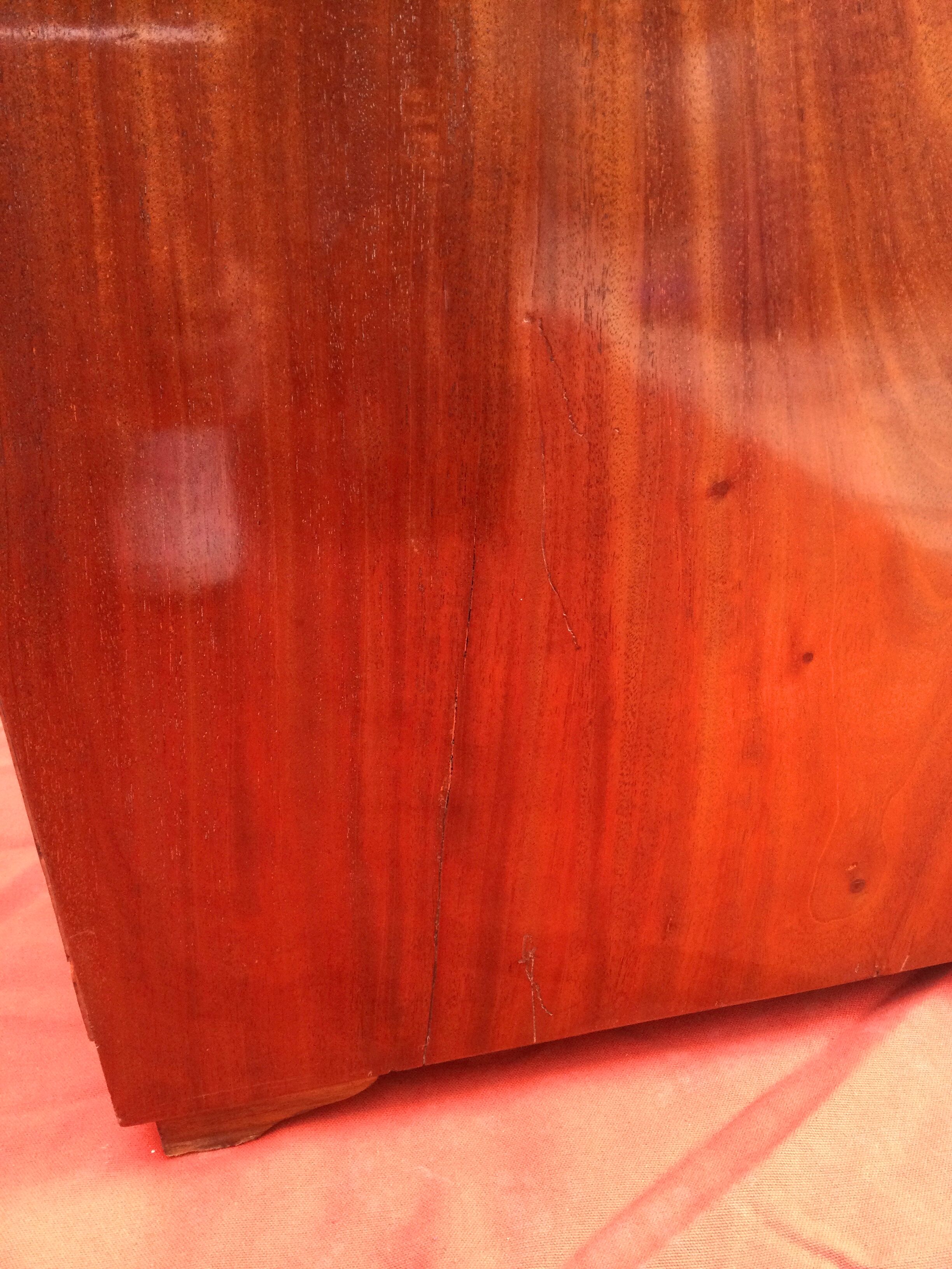 Cardboard maker forming mahogany writing