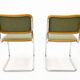 Marcel Breuer S32 cantilever chairs