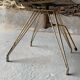 Set of 2 old hairdresser's chairs