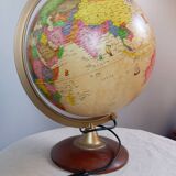Terrestrial globe old map effect, Technodidattica - Italy