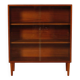 Vitrine vintage en teck, design du milieu du siècle, années 60-70