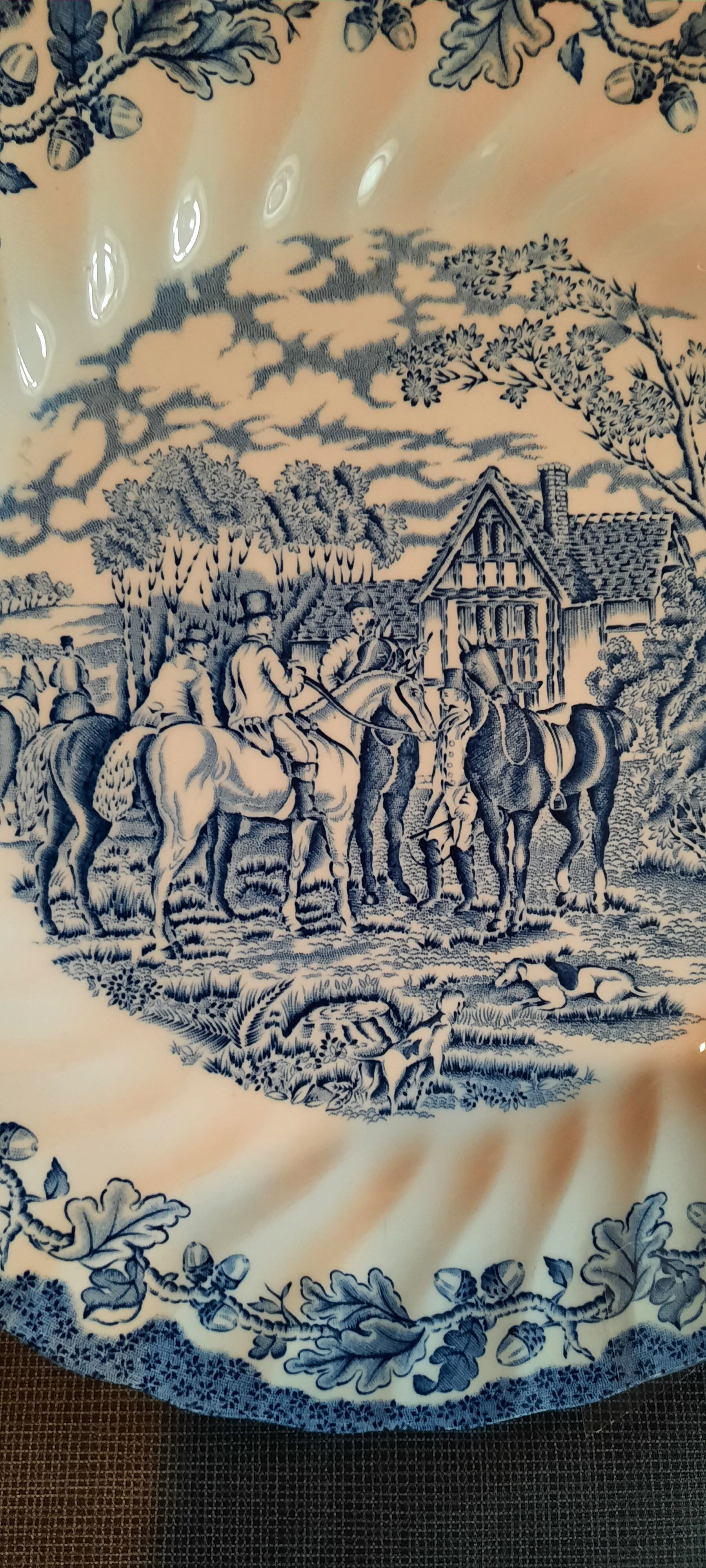 Faience anglaise Myott 5 assiettes plates,état neuf
