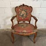 Pair of convertible armchairs