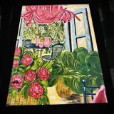 Painted canvas
