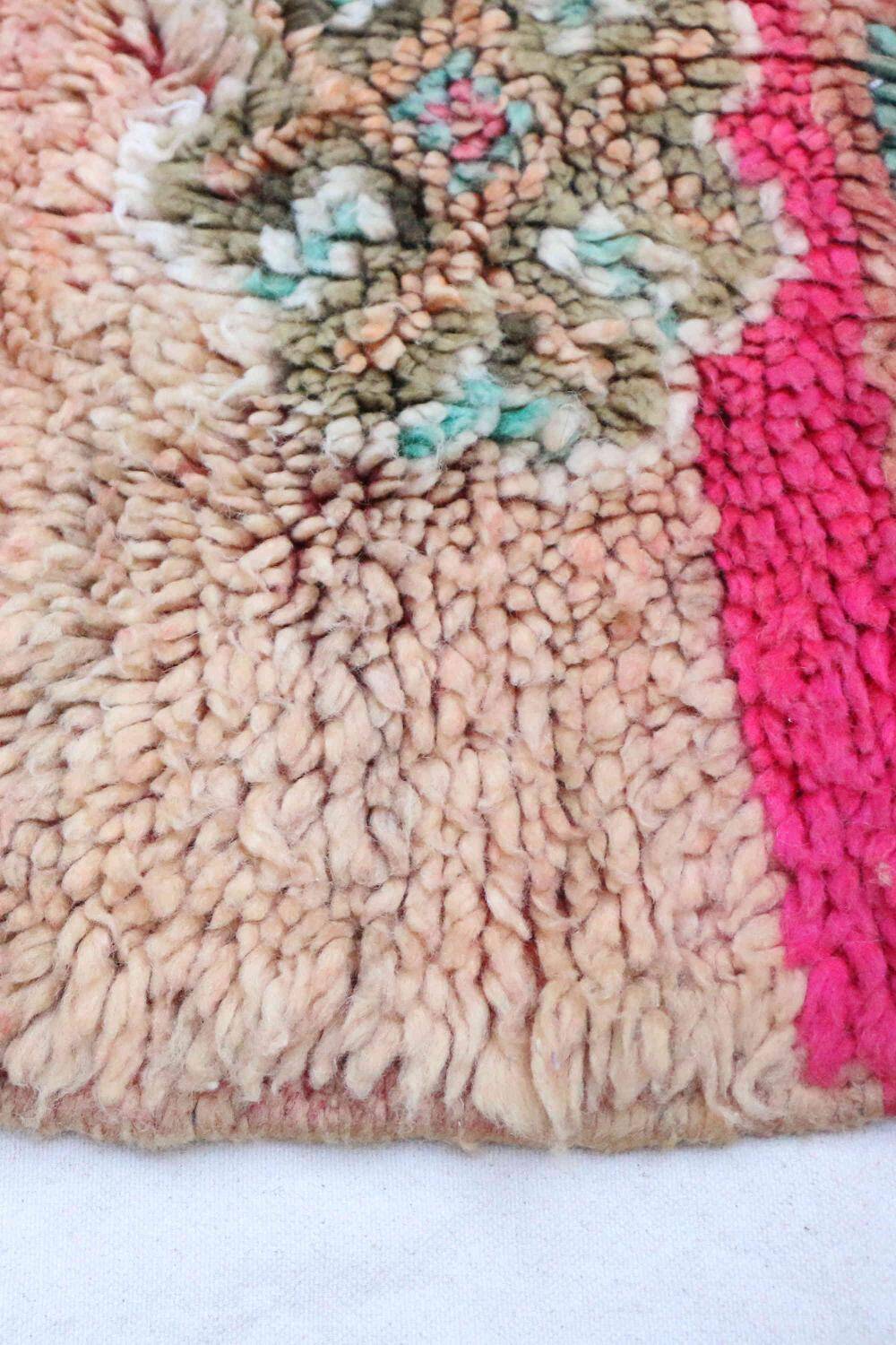 Vintage Moroccan Boujad Rug 158 x 227 cm