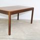 Vintage coffee table, mid-century modern wooden living room table, 1970s