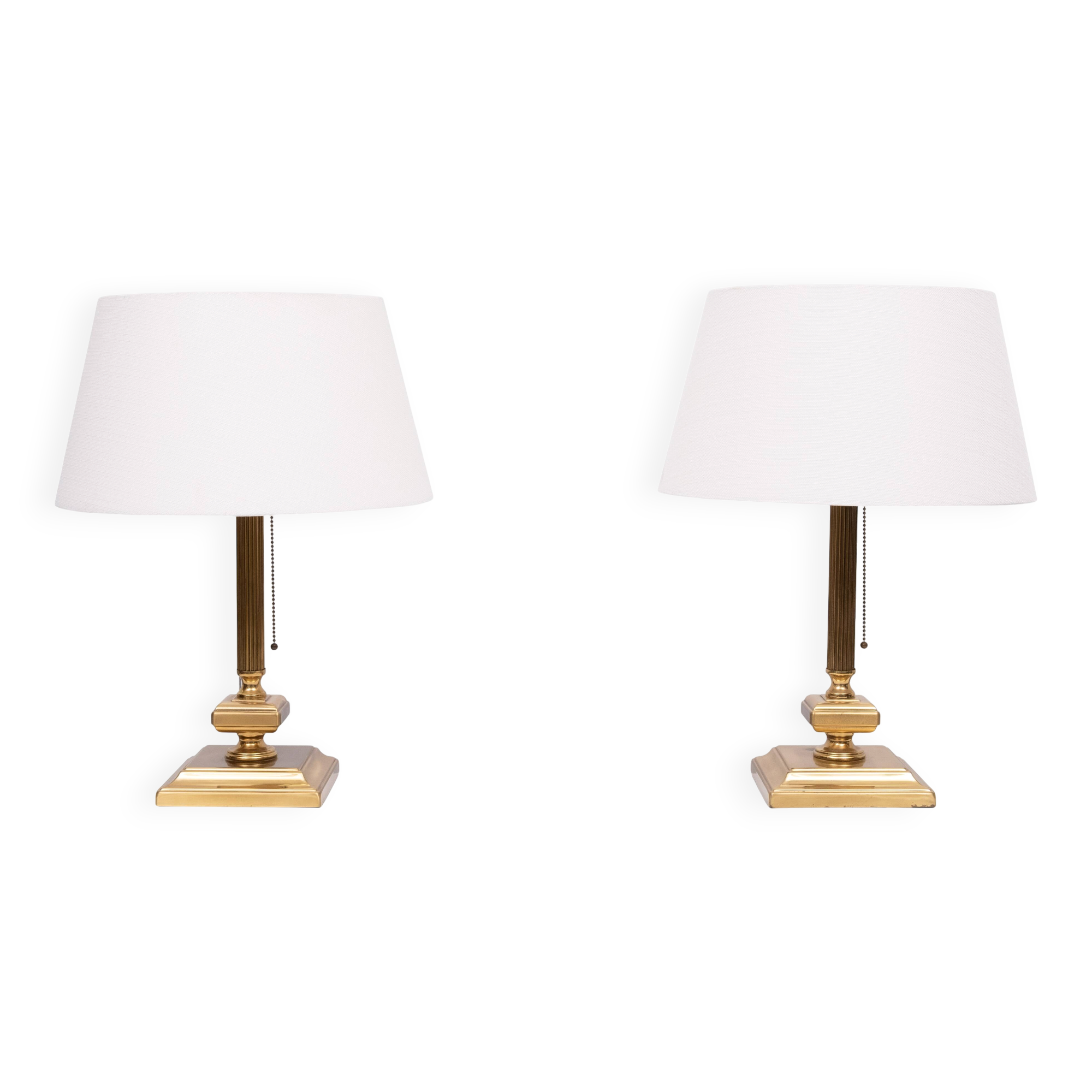 Herda Brass Classic Table lamps 1970s