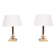 Herda Brass Classic Table lamps 1970s