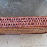 Woven rattan tray