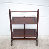 Wooden folding table, cake presentation support, side table, cake stand