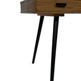 Vintage Office Workplace Compact 70s Glue Veneer