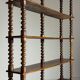 Bobbin bookcase / French antique bookshelf