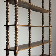 Bobbin bookcase / French antique bookshelf