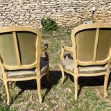Fauteuils cabriolet louis xv
