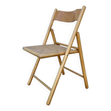 Vintage cane folding chair 80 Habitat