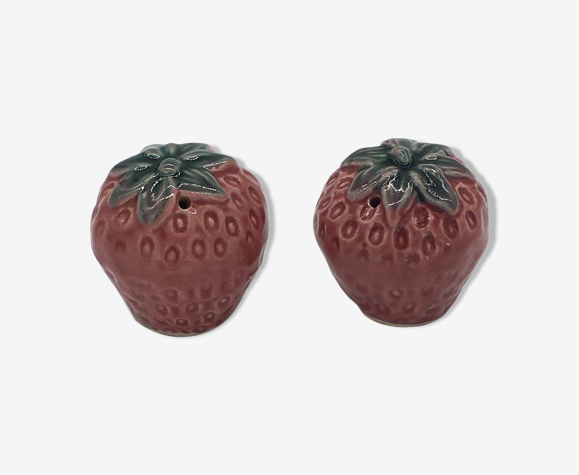 Paire de salière et poivrière