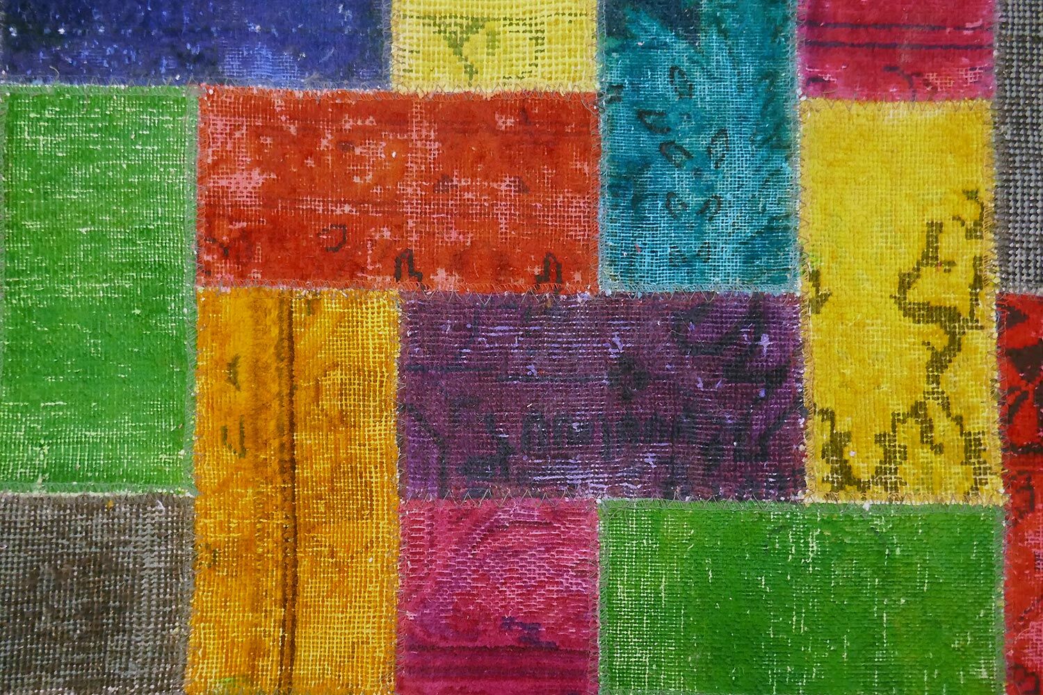 Oriental carpet "Patchwork" fine