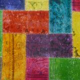Tapis d'Orient "Patchwork" fin