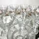 Old foot glass