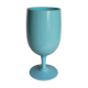 Vintage blue opaline walking vase