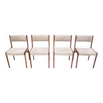 Chaises, design danois, années 1960 Après rénovation.
