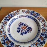 Lot de deux assiettes anciennes Minton 19ème
