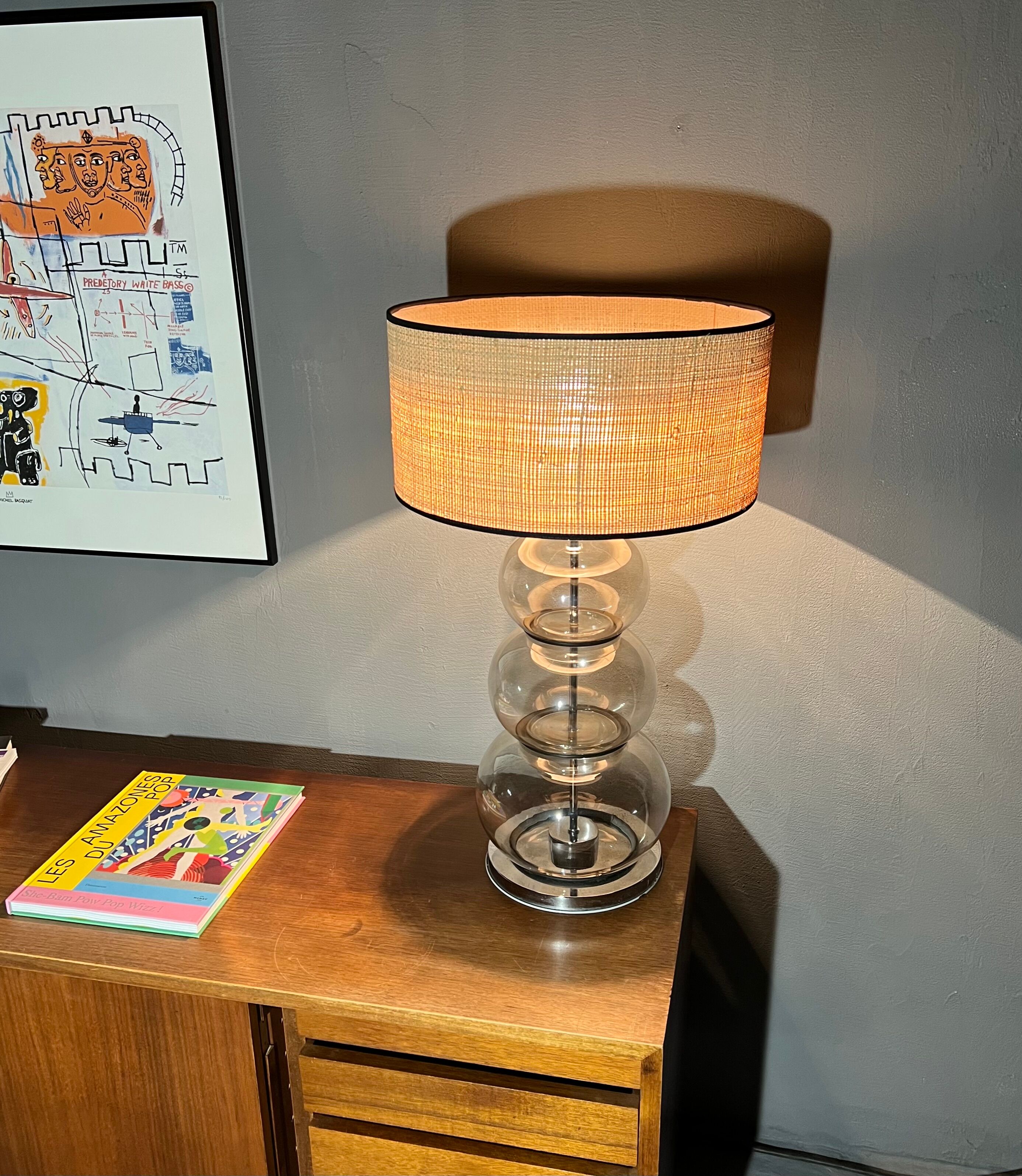 Lampe Richard Essig en verre soufflé
