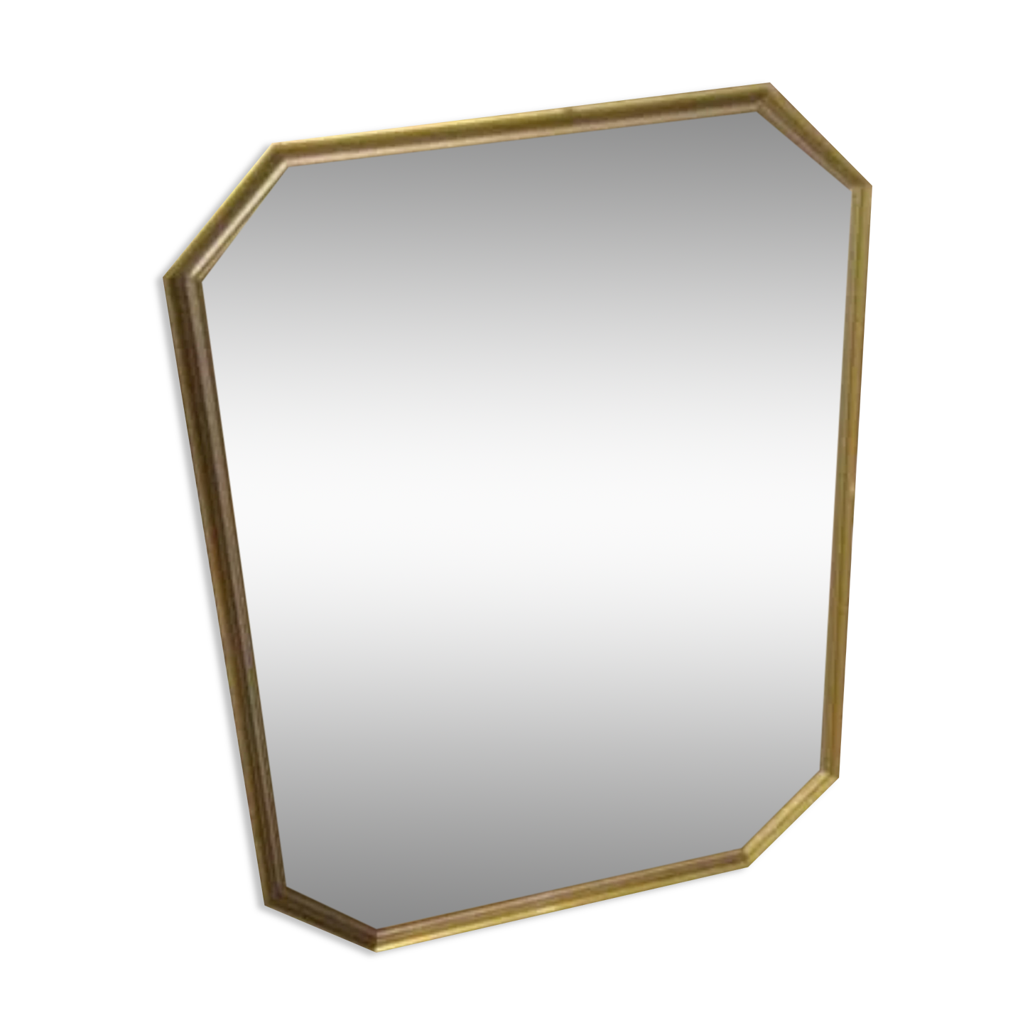 Golden octagonal mirror