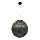 Italian Glass Balloton Green Pendant Sphere