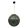 Italian Glass Balloton Green Pendant Sphere