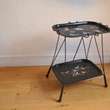 Table d'appoint vintage années 50 1950