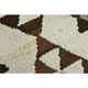 1970s Vintage Turkish Hand-Knotted Wool Cotton Beige Runner Rug 92x355