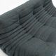 Canapé trois places Togo en bouclé vert par Michel Ducaroy pour Ligne Roset