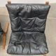 Set of 3 Norwegian Mi-Century Style Siesta Lounge Chairs and Glass Side Table by Ingmar Relling for Westnofa
