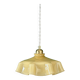 Vintage yellow opaline pendant light