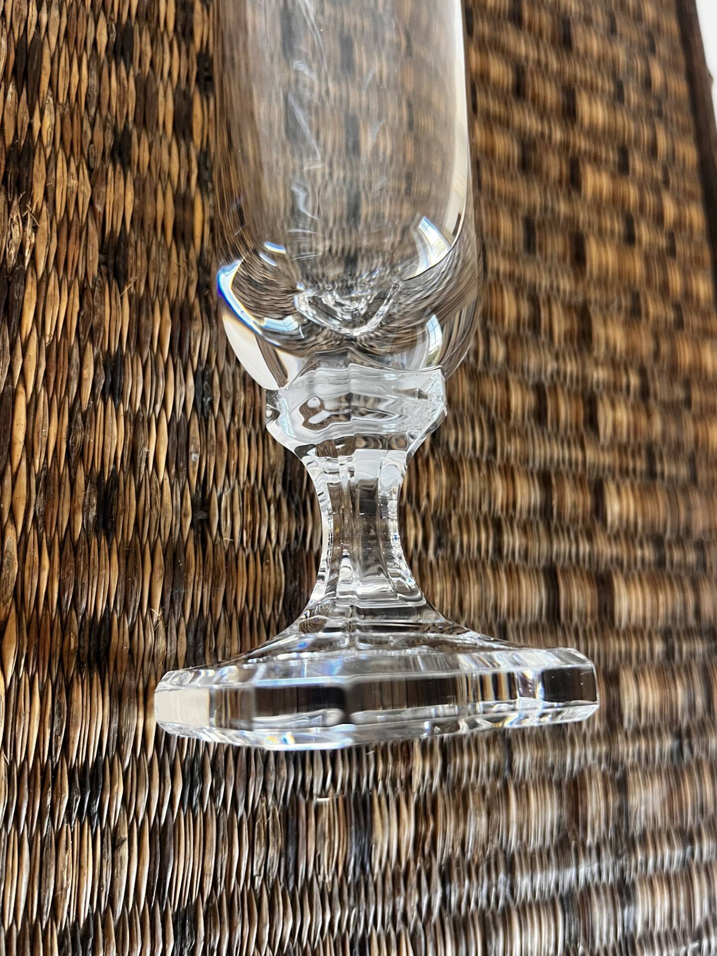 Antique champagne flutes