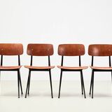 Friso Kramer Set of 4 Result chairs for Ahrend de Cirkel 1958