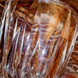 Vase en cristal taillé St Louis